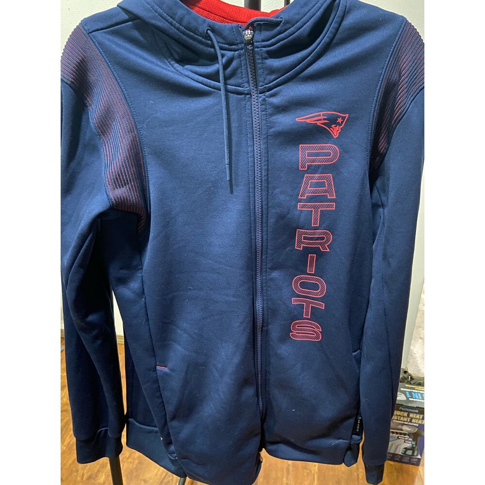 Nike NFL On Field New England Patriots Dri-Fit Hoodie Jacket Men’s Medium